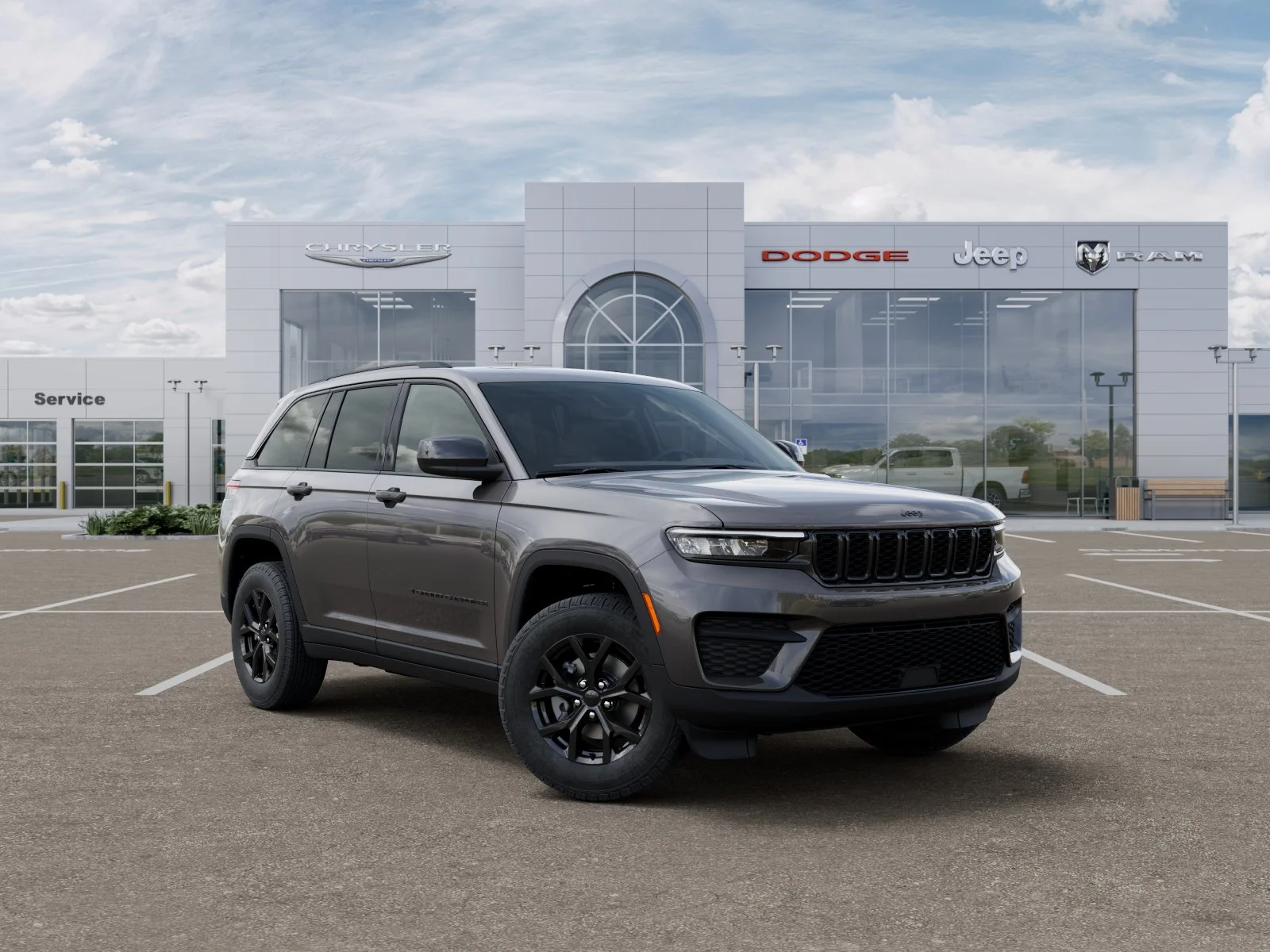 New 2025 Baltic Gray Metallic Clear-Coat Exterior Paint Jeep Altitude X image 31