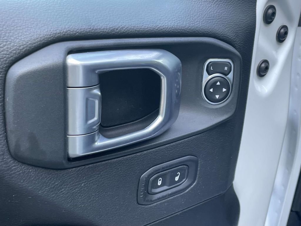 Used 2021 White Jeep Unlimited Sahara Altitude image 14