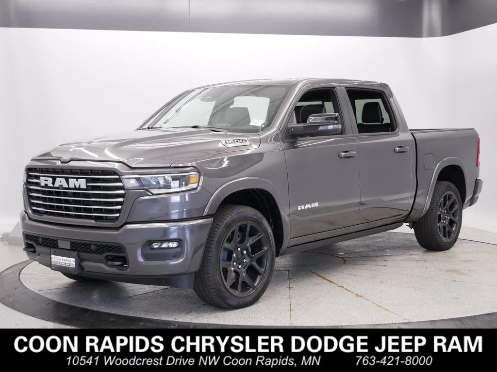 New 2026 Granite Crystal Metallic Clear-Coat Exterior Paint Ram Laramie image 1