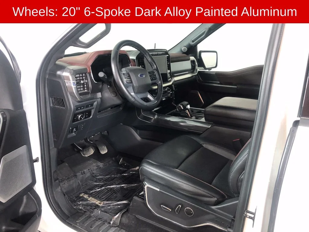 Used 2023 White Ford Lariat image 8