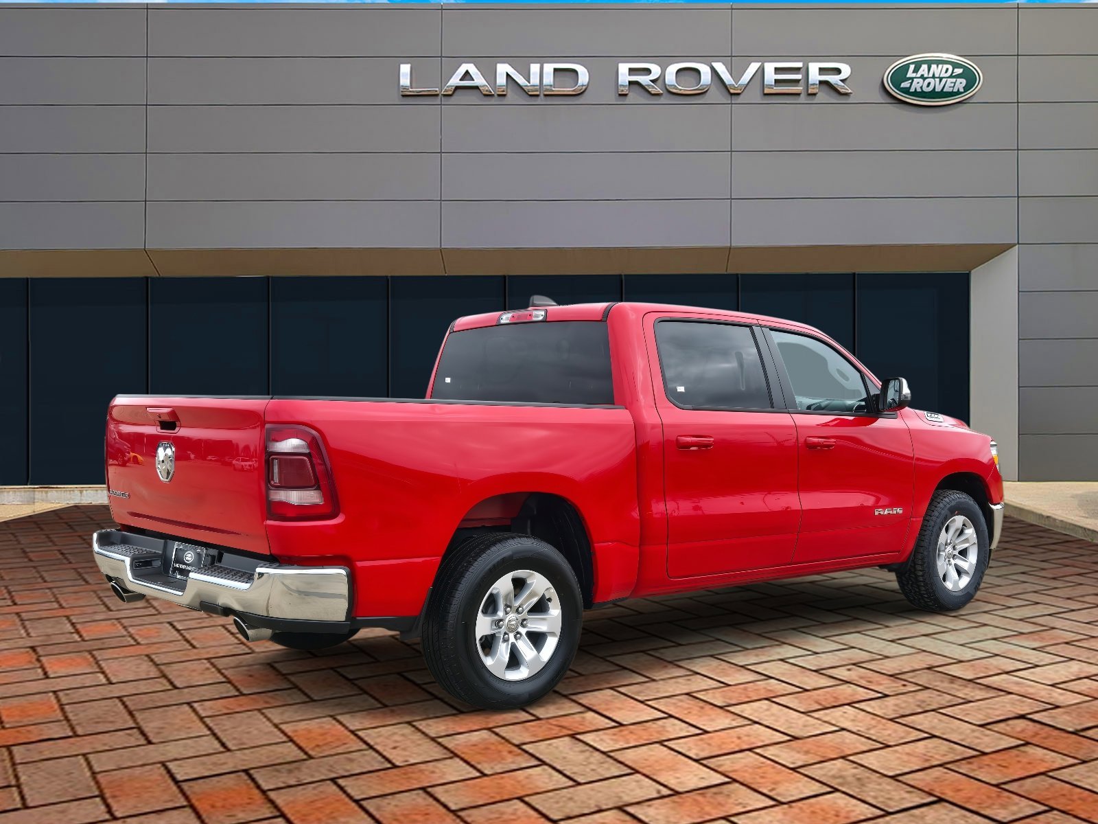 Used 2024 Flame Red Clearcoat Ram Laramie image 4