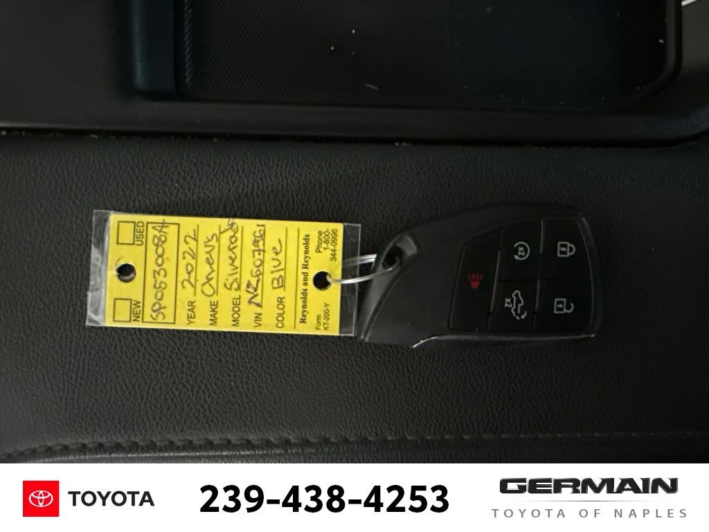 Used 2022 Blue Chevrolet LT image 22