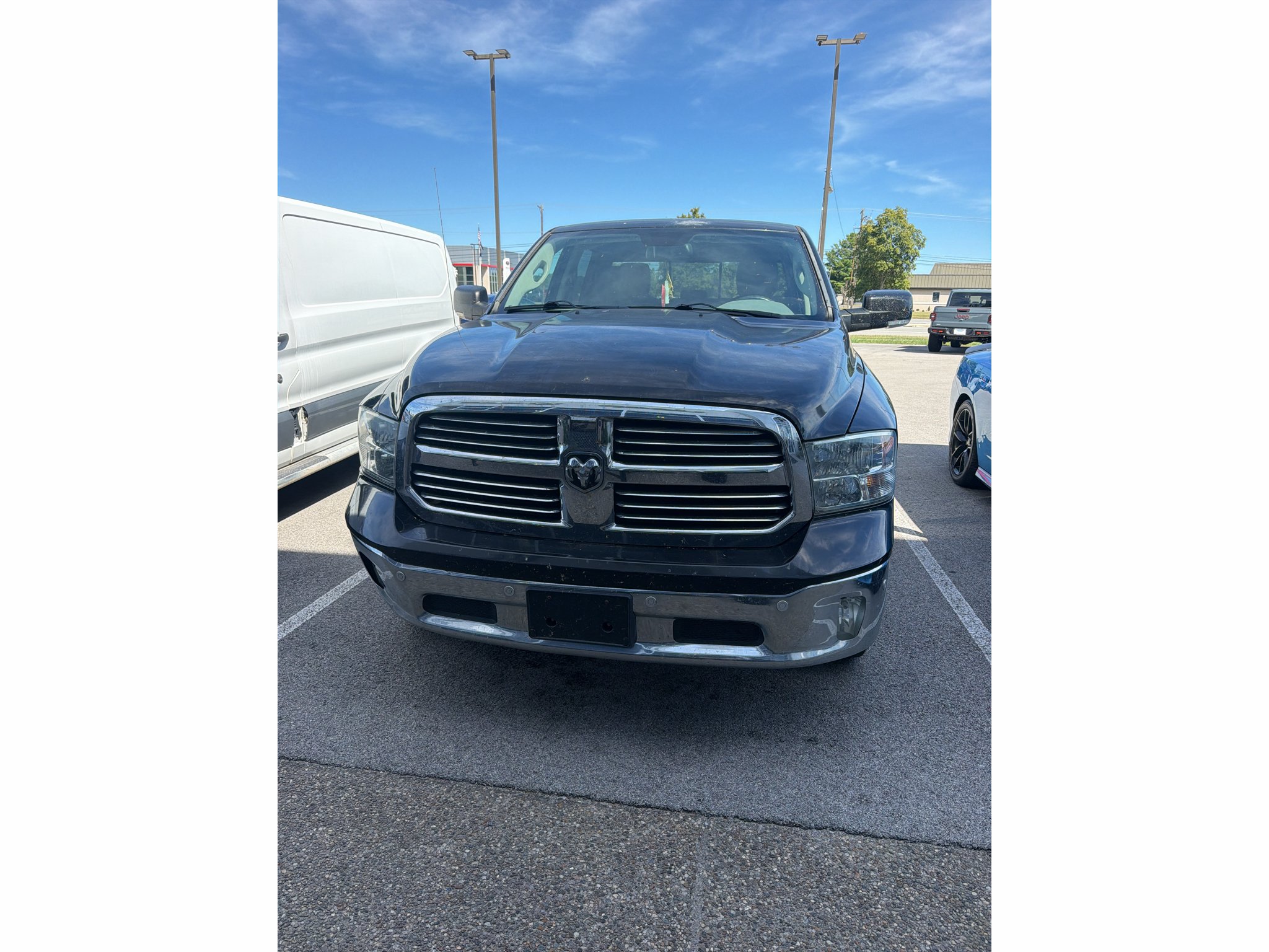Used 2014 Black Clearcoat Ram Big Horn image 1