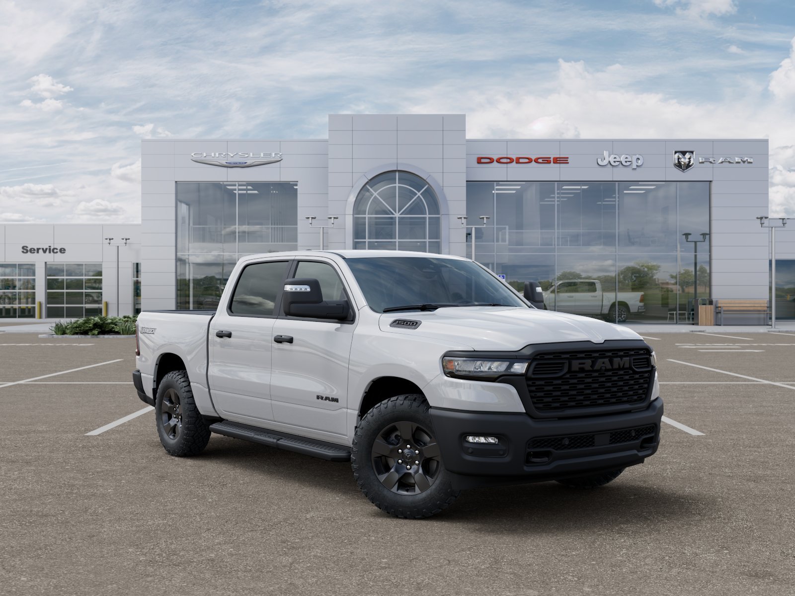 New 2026 Bright White Clear-Coat Exterior Paint RAM Warlock image 31