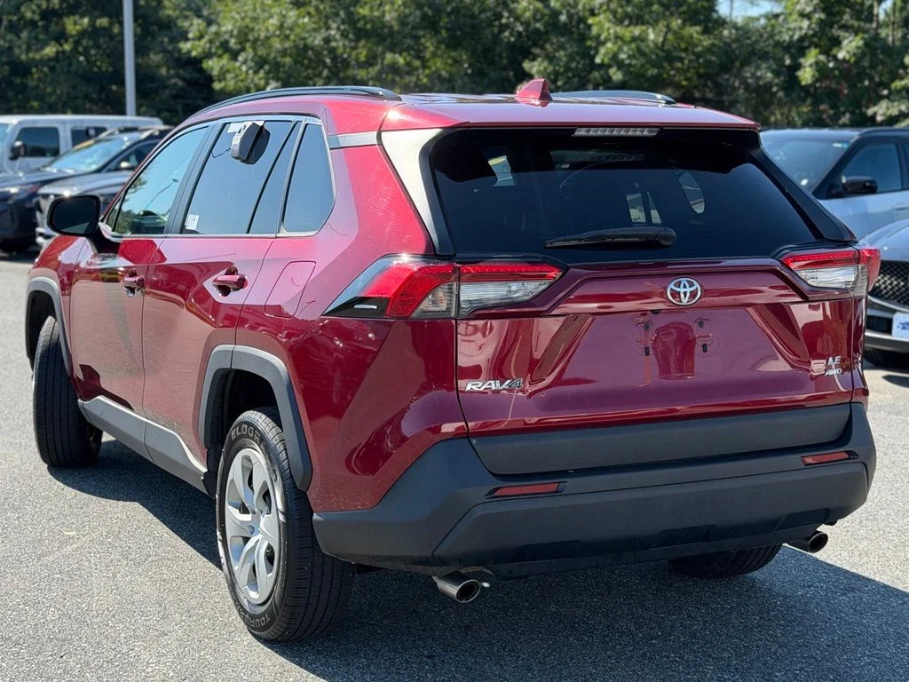Used 2021 Red Toyota LE image 3