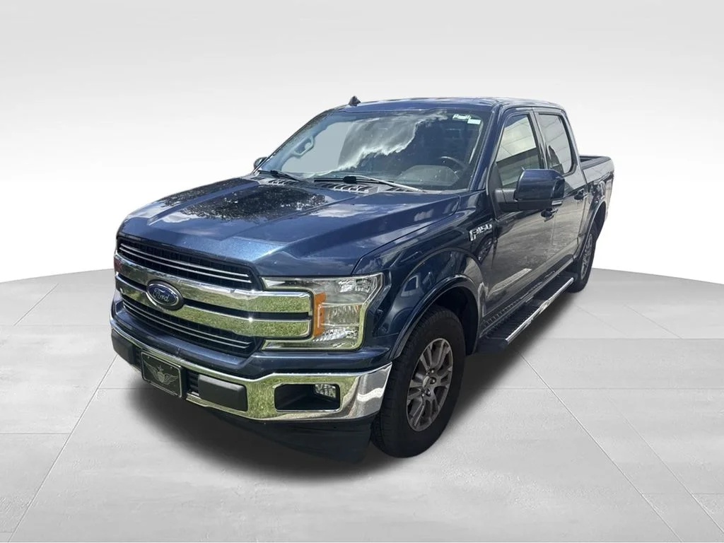 Used 2019 Blue Ford Lariat image 1
