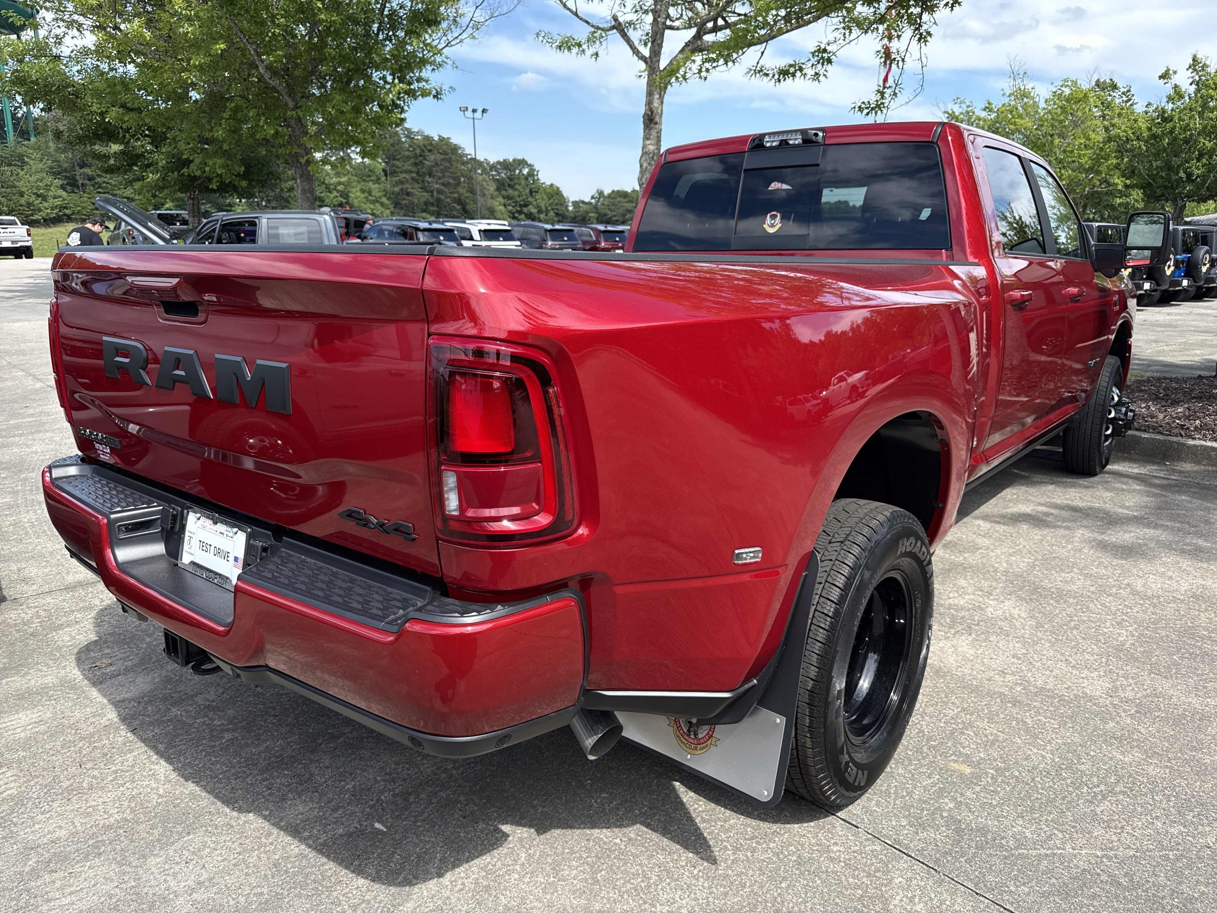 New 2026 Molten Red Pearlcoat RAM Laramie image 7