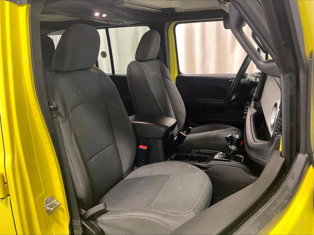 Used 2024 Yellow Jeep Sahara 4xe image 11
