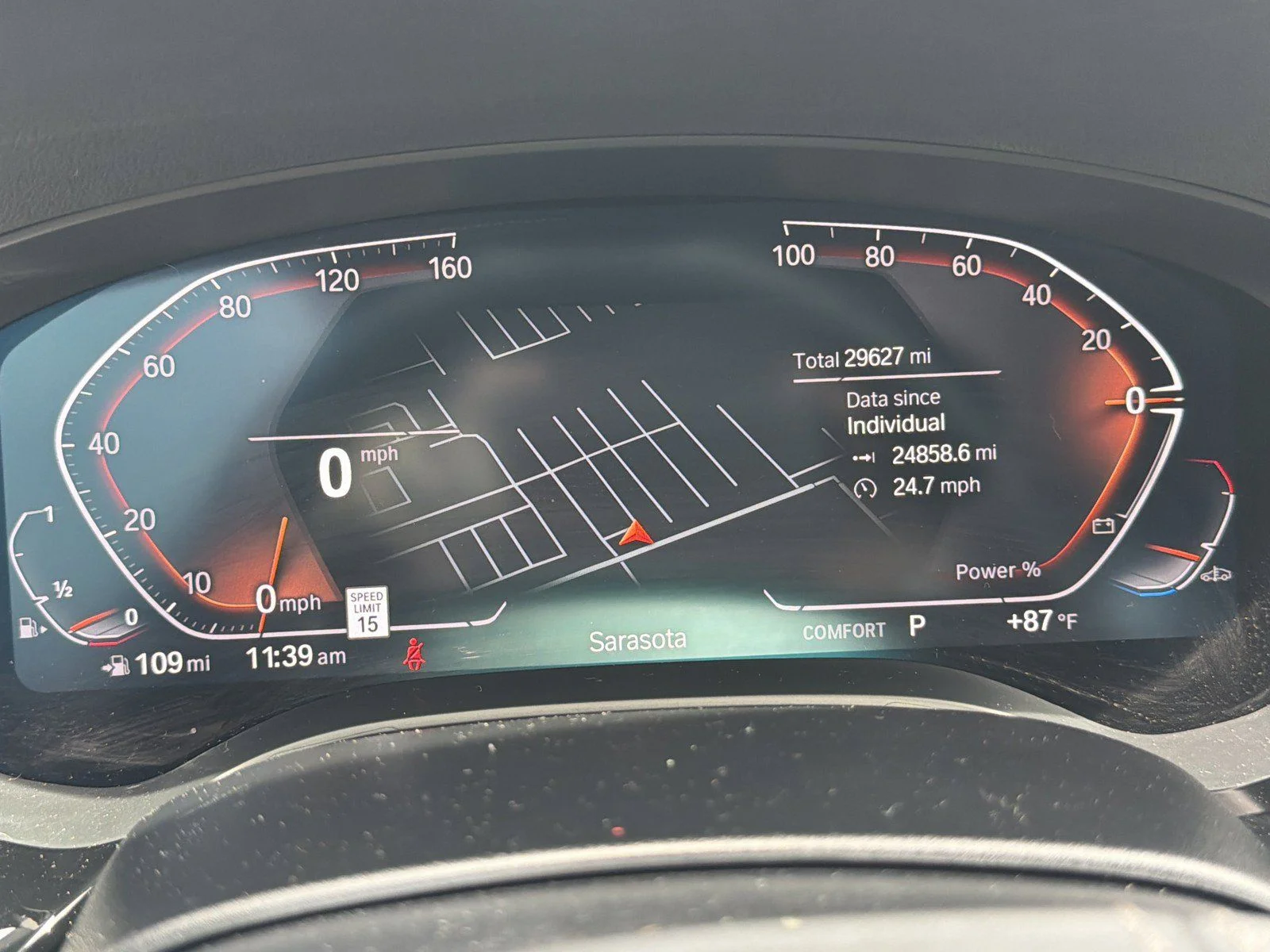 Used 2023 Skyscraper Grey Metallic BMW 540i image 36