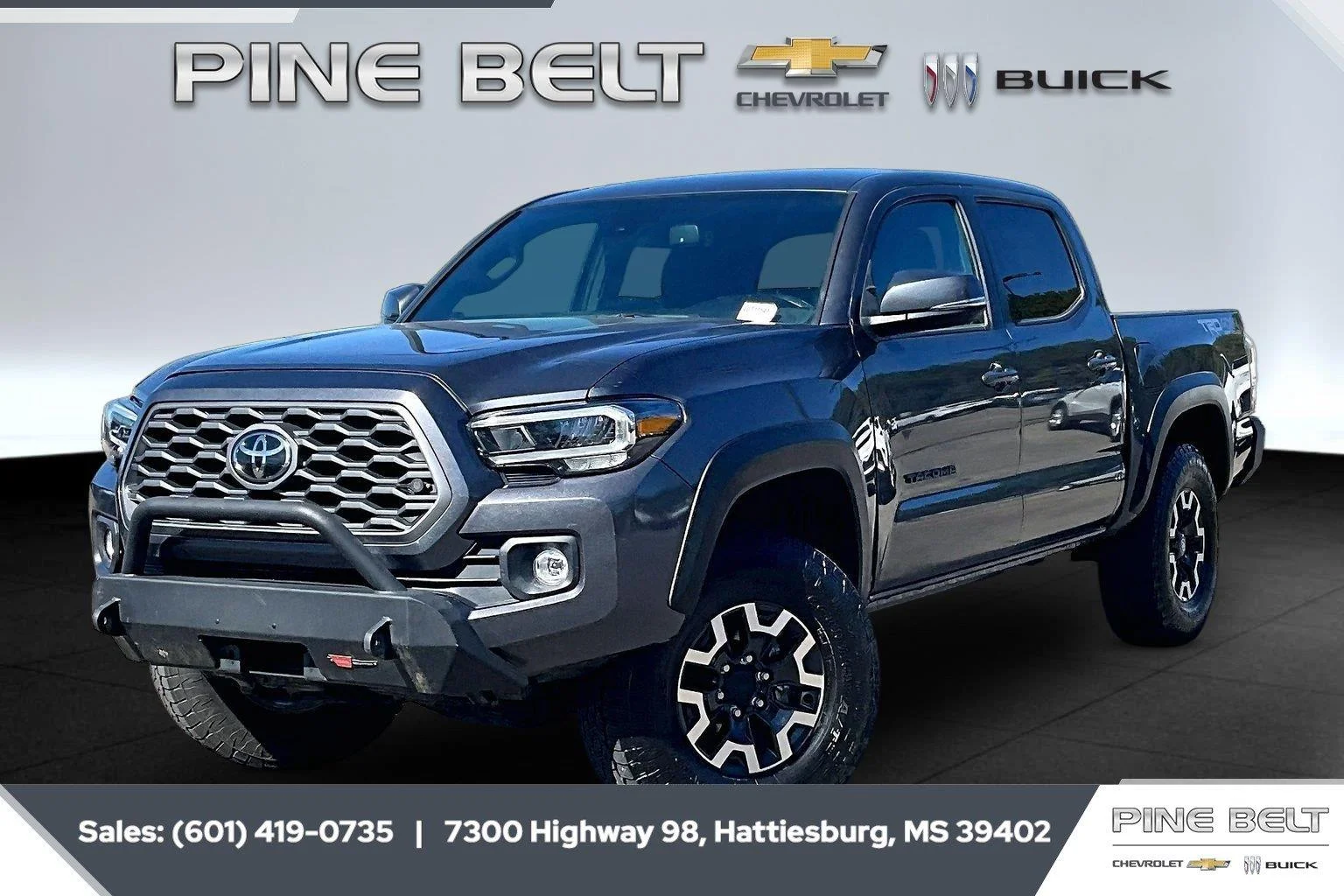 Used 2023 Magnetic Gray Metallic Toyota TRD Off-Road image 10