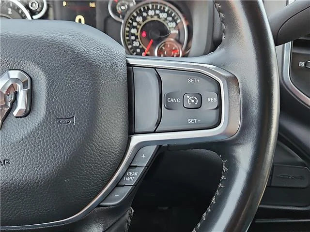Used 2024 Billet Silver Metallic Clearcoat RAM Big Horn 4x4 Crew Cab 8 ft. box 169.5 in. WB image 17