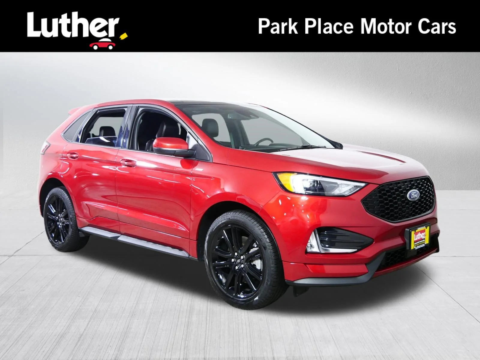 Used 2024 Rapid Red Metallic Tinted Clearcoat Ford ST-Line image 1