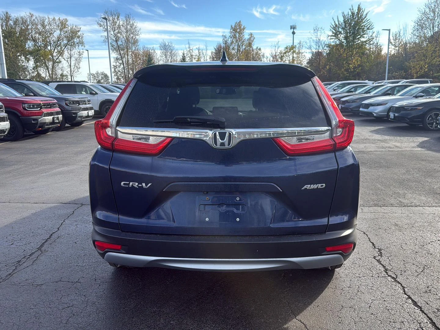Used 2019 Obsidian Blue Pearl Honda EX-L image 7