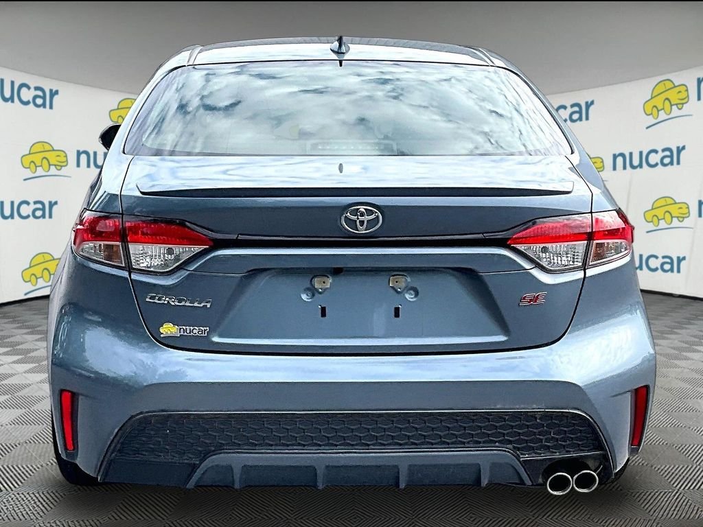 Used 2021 Celestite Toyota SE image 5