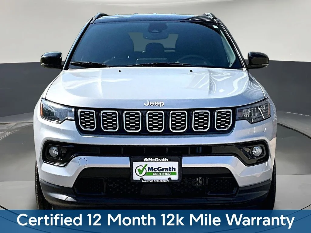 Certified Used 2025 Silver Jeep Limited image 2