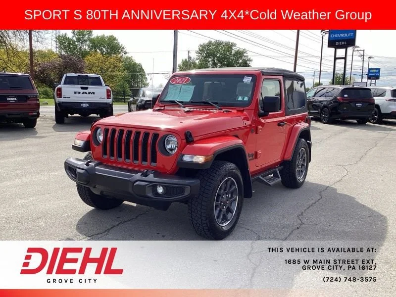 Used 2021  Jeep 80th Anniversary image 3