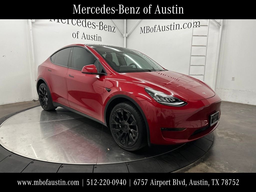 Used 2023 Red Tesla Long Range image 1