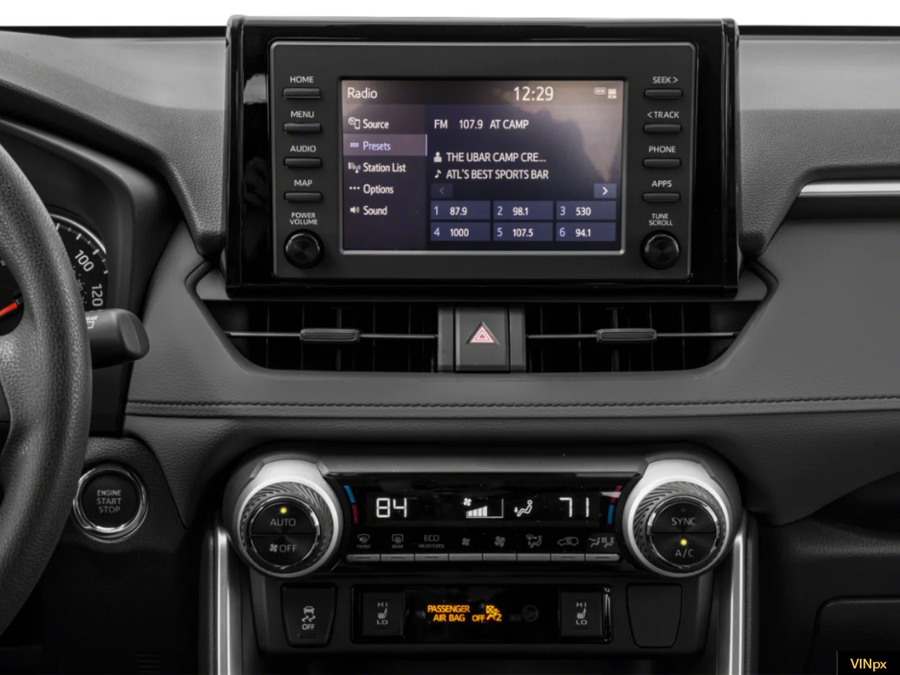 Used 2019 Super White Toyota XLE Premium image 8