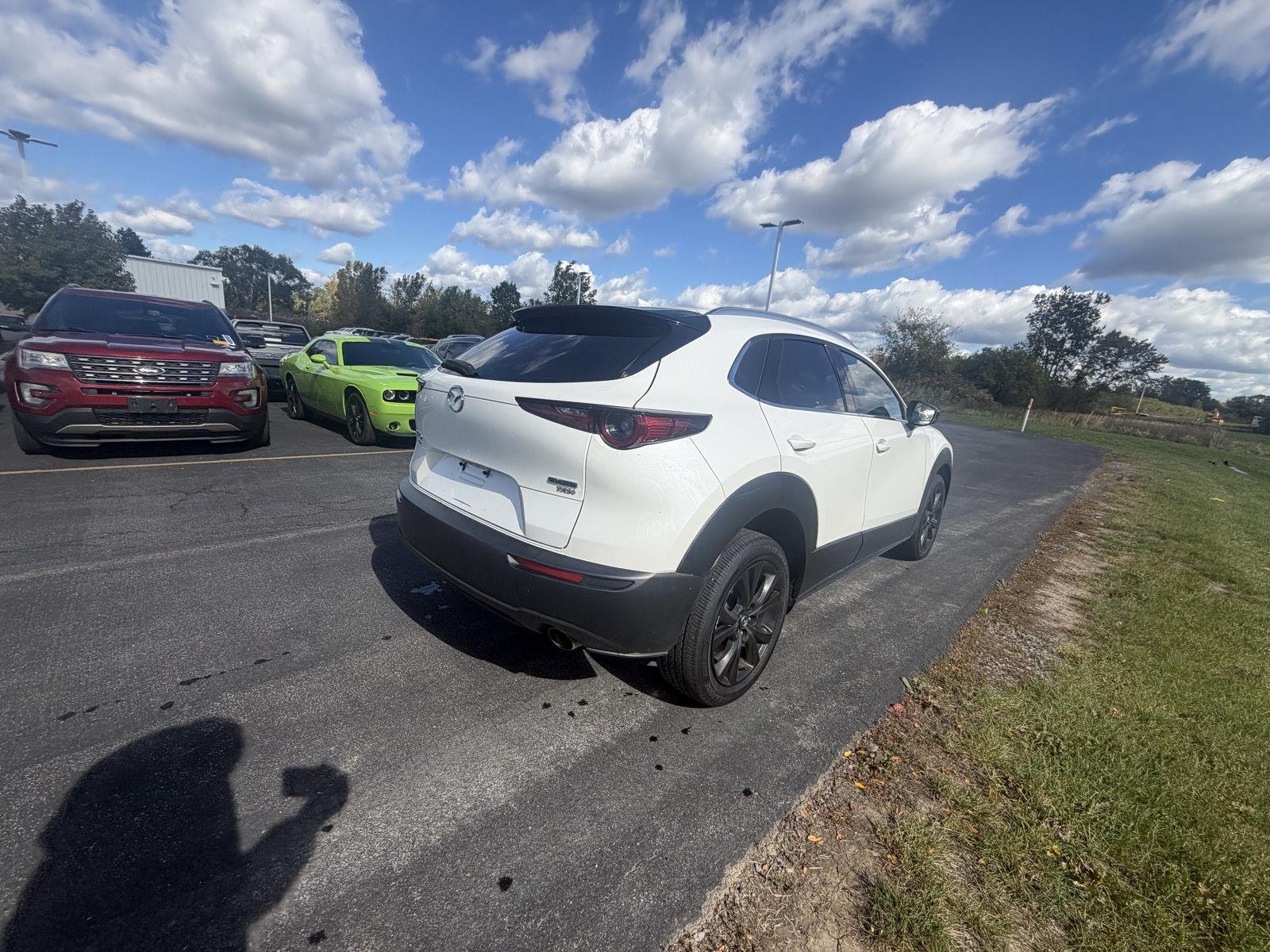 Certified Used 2023 Snowflake White Pearl Mica Mazda 2.5 Turbo Premium Package image 8