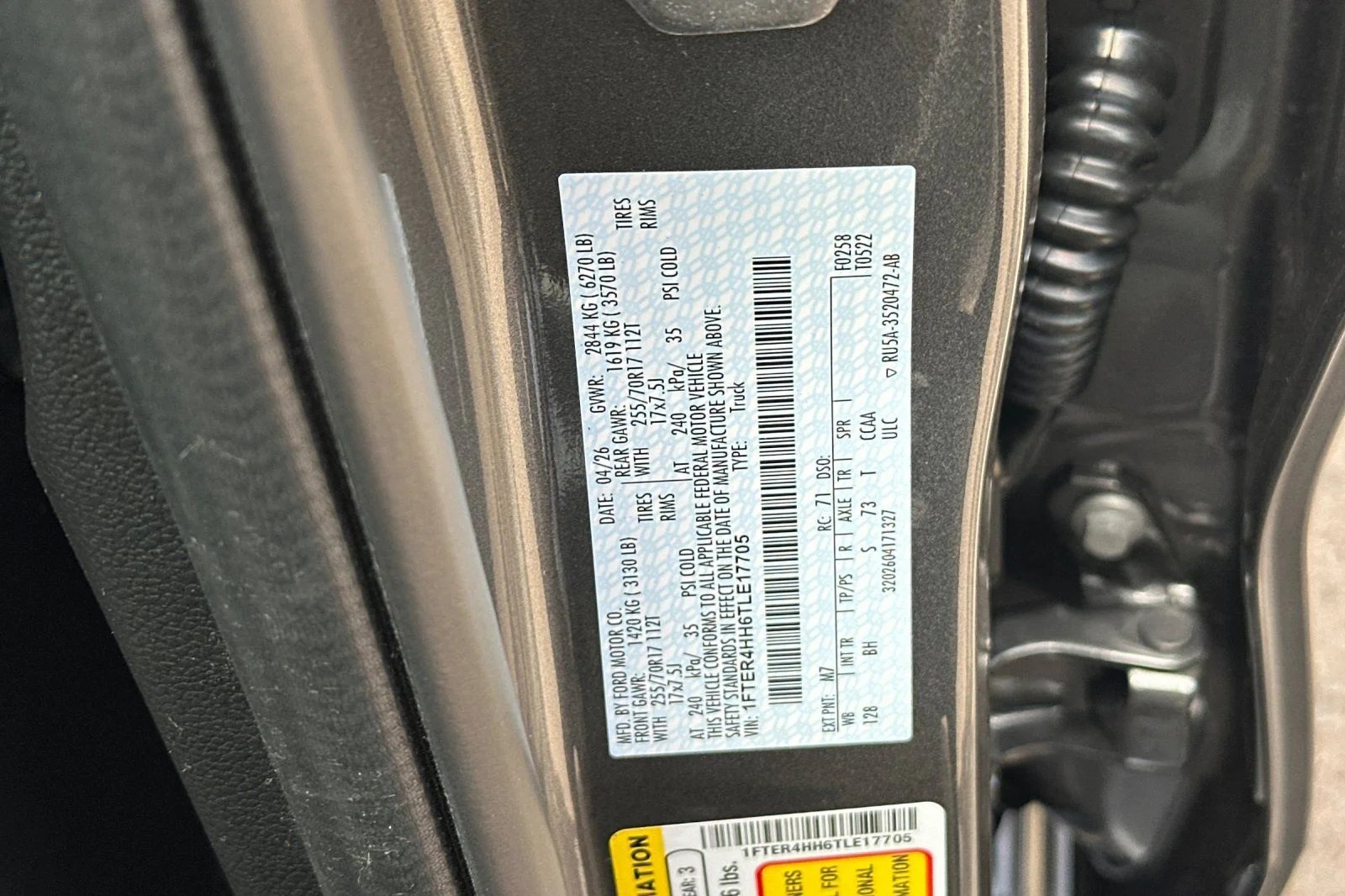 New 2026 Carbonized Gray Metallic Ford XLT image 21