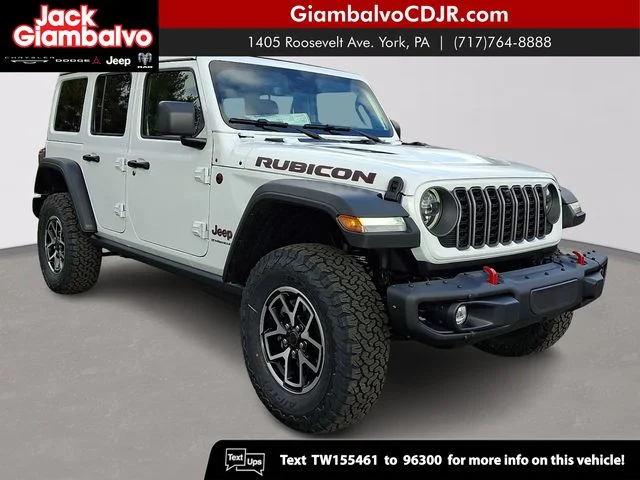 New 2026 White Jeep Rubicon image 1