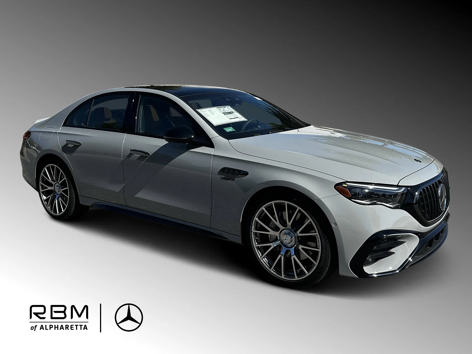 New 2027 MANUFAKTUR Alpine Grey Mercedes-Benz AMG® E 53 Hybrid image 1