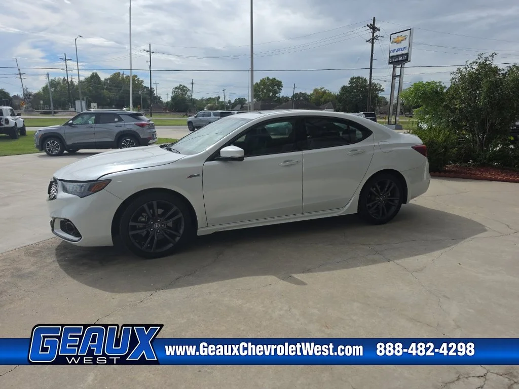 Used 2020 White Acura 3.5L A-Spec Pkg image 4