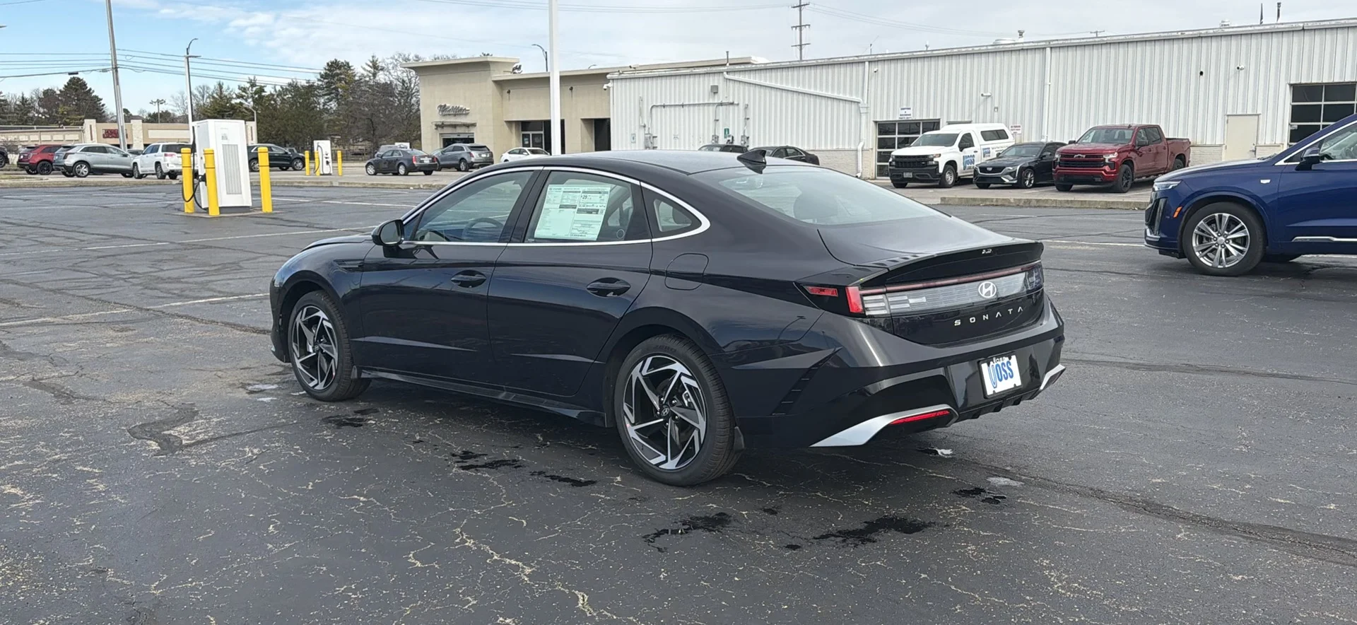 New 2026 Carbon Blue Pearl Hyundai SEL Sport image 5