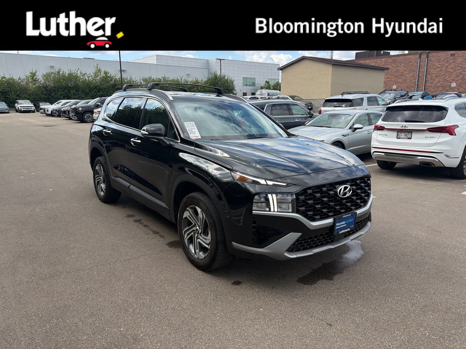 Certified Used 2023 Twilight Black Hyundai SEL image 1