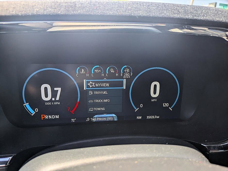 Used 2023 Antimatter Blue Metallic Ford LARIAT image 18