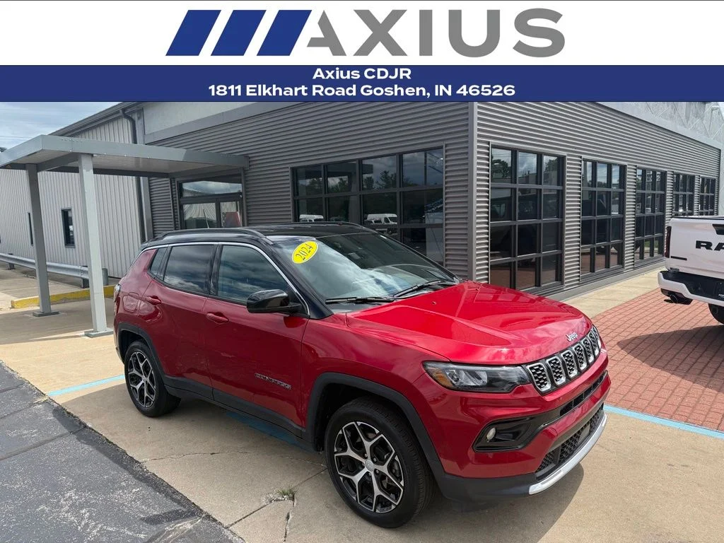 Used 2024 Red Jeep Limited image 1