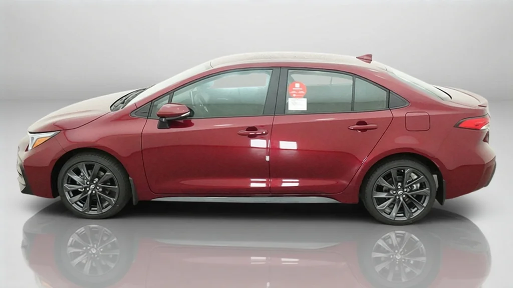 New 2027 Ruby Flare Pearl Toyota SE image 2