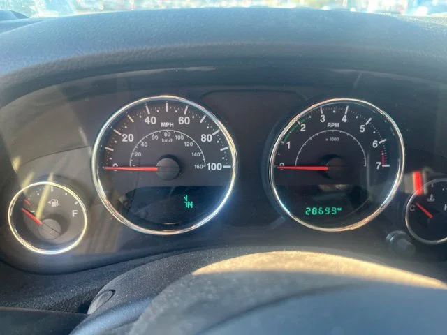 Used 2018 White Jeep Unlimited Sport image 16