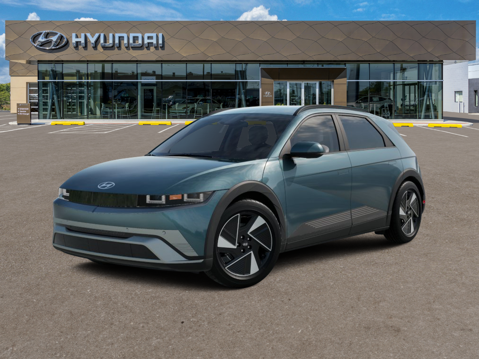 New 2027 Digital Teal Hyundai SEL image 2