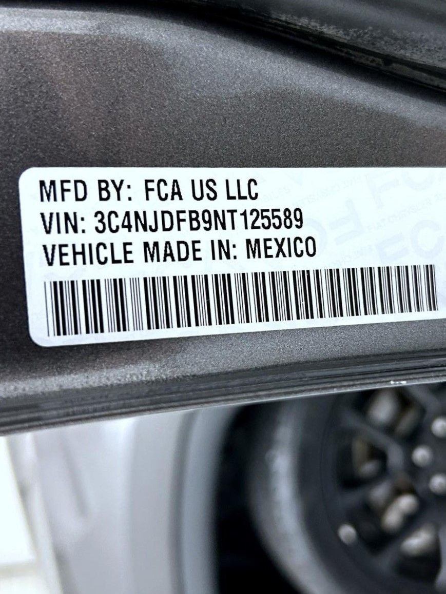 Certified Used 2022 Gray Jeep Latitude Lux image 26