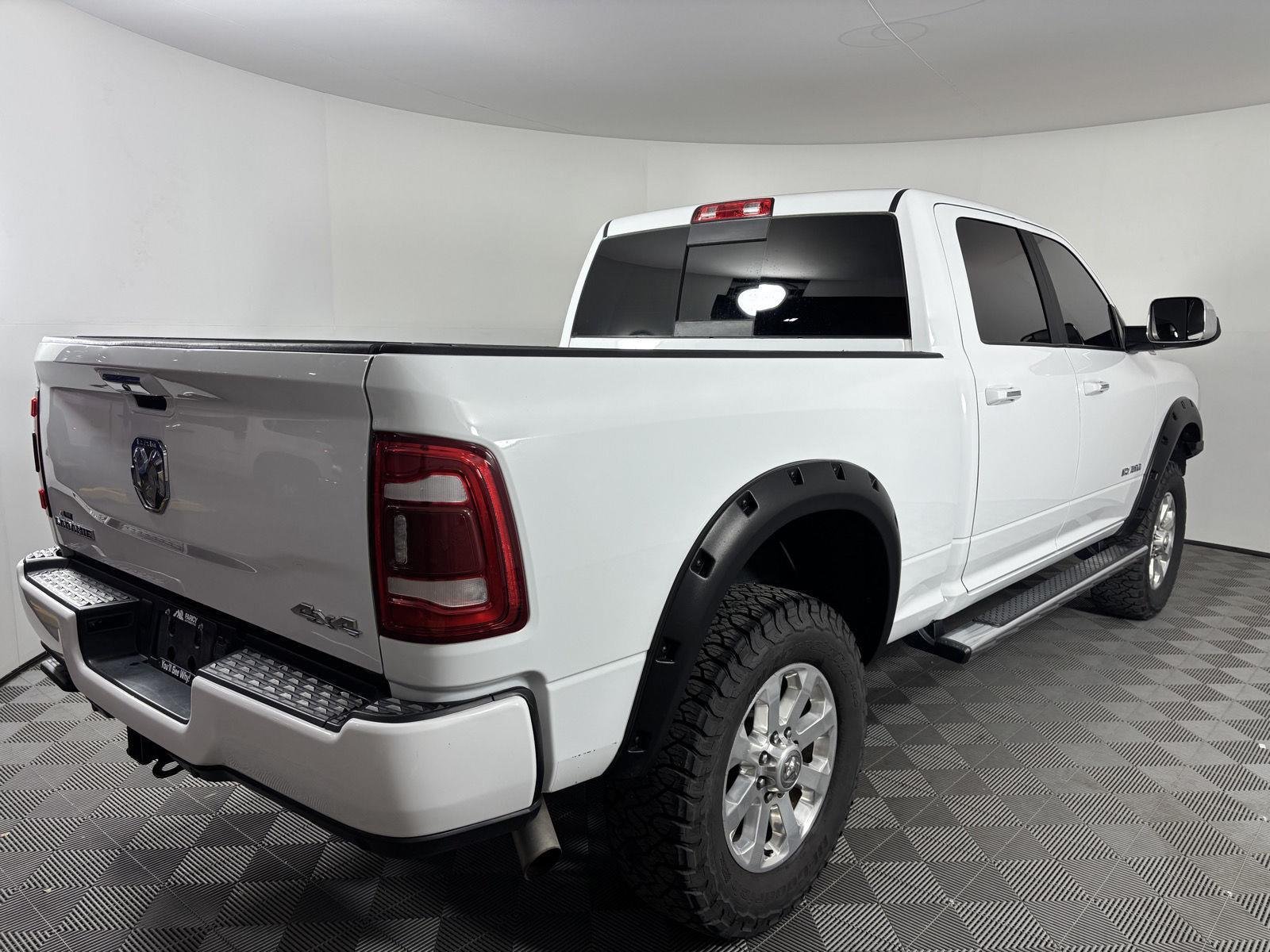 Used 2022 Bright White Clearcoat Ram Laramie image 8