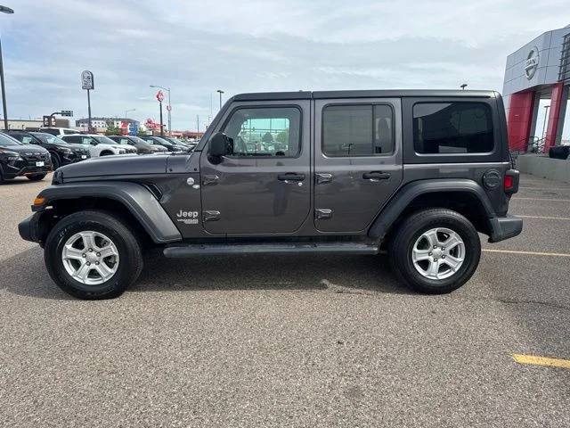 Used 2021 Crystal Metallic Jeep Unlimited Sport S image 6