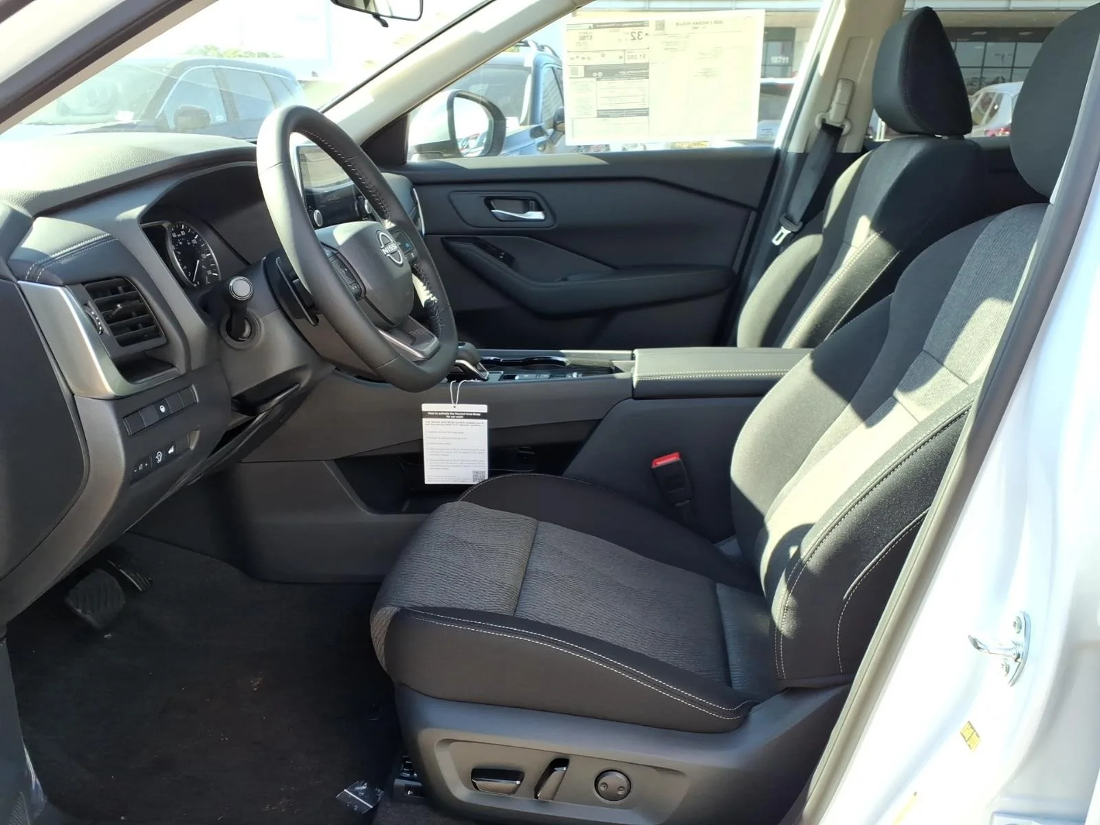 2026 Nissan Rogue SV White at Robbins Nissan
