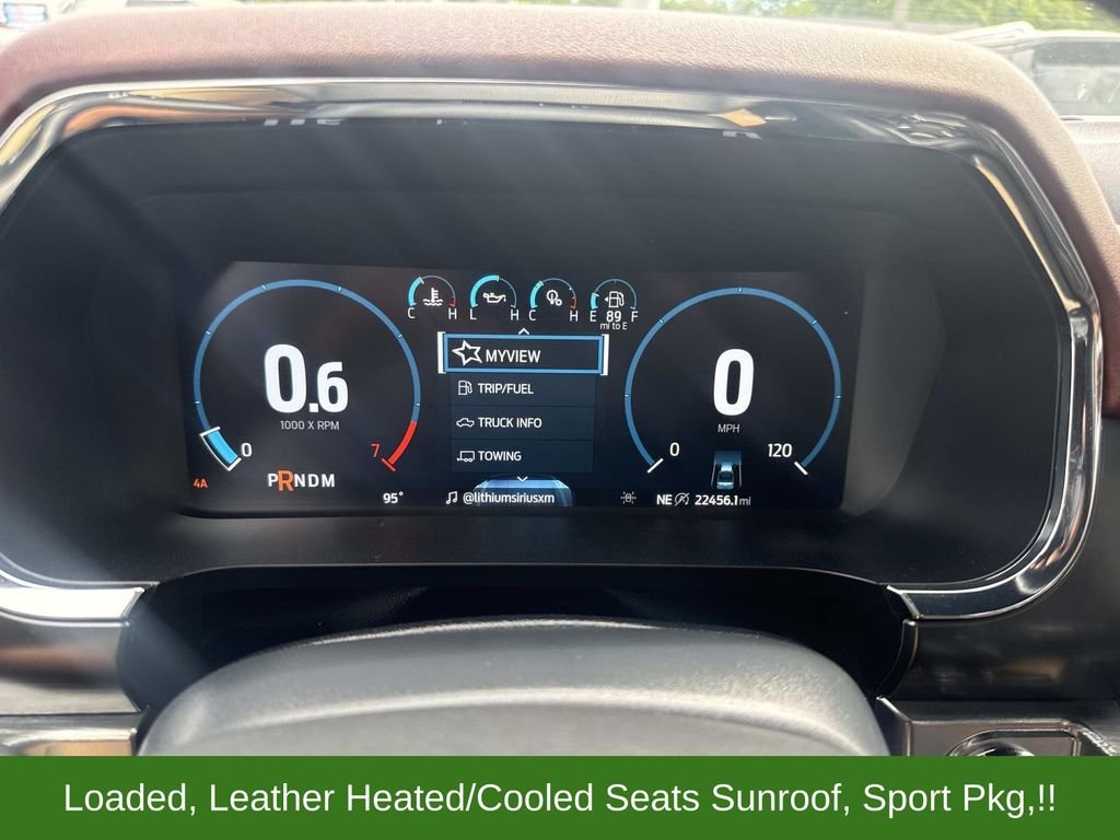 Used 2021 Red Ford Lariat image 32