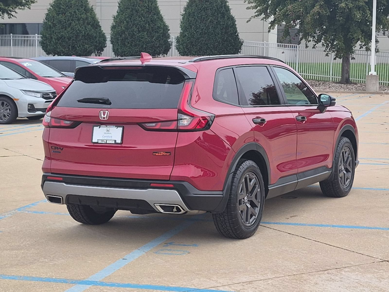 Certified Used 2026 Radiant Red Metallic Honda TrailSport AWD image 7