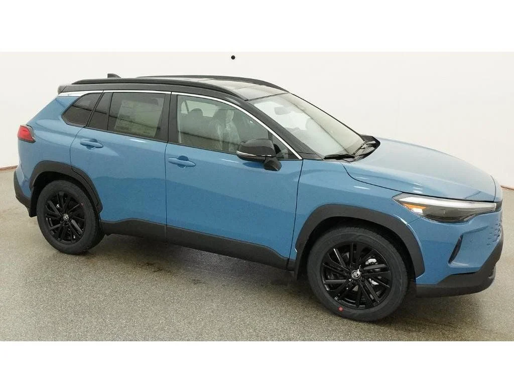 New 2026 Cavalry Blue with Jet Black roof Toyota Hybrid XSE image 16