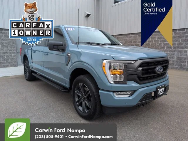 Certified Used 2023 Blue Ford XLT image 1