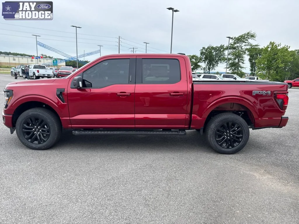 New 2026 Ruby Red Metallic Tinted Clearcoat Ford XLT image 3