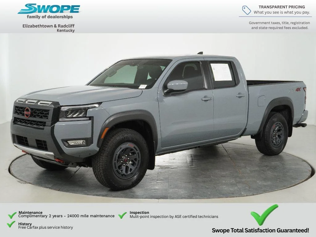 Used 2026 Boulder Gray Pearl Nissan PRO-4X image 7