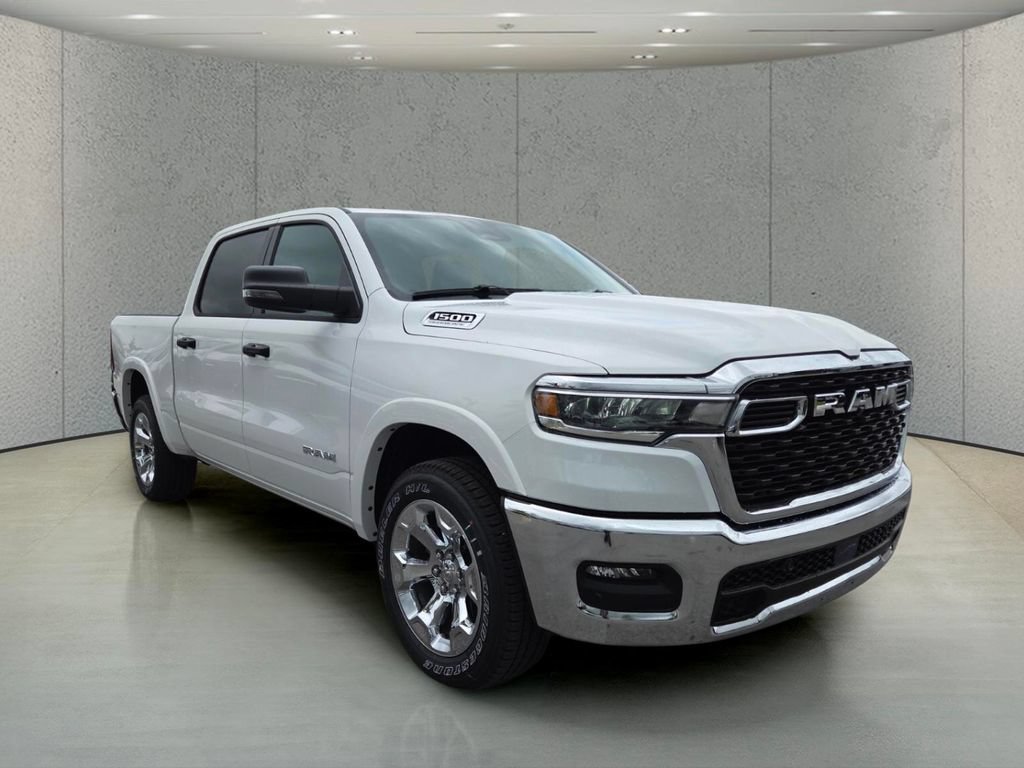 New 2026 Bright White Clear-Coat Exterior Paint RAM Big Horn image 13