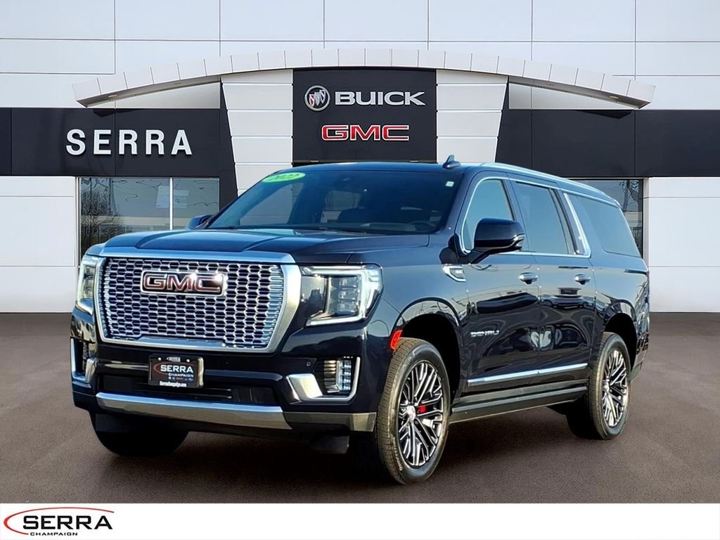 Used 2022 Midnight Blue Metallic GMC Denali image 1