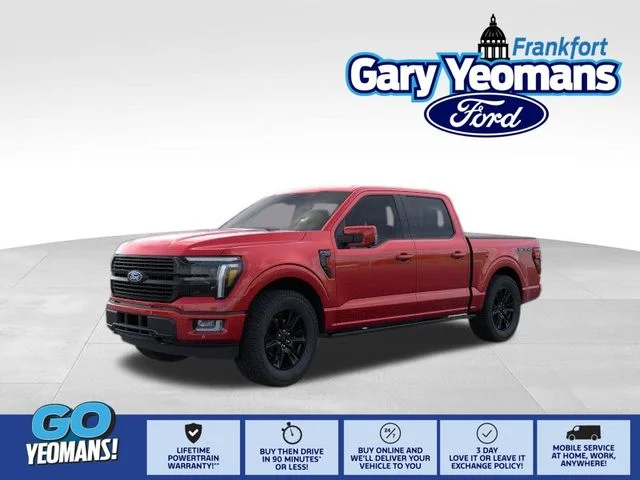 New 2026 Red Ford Platinum image 1