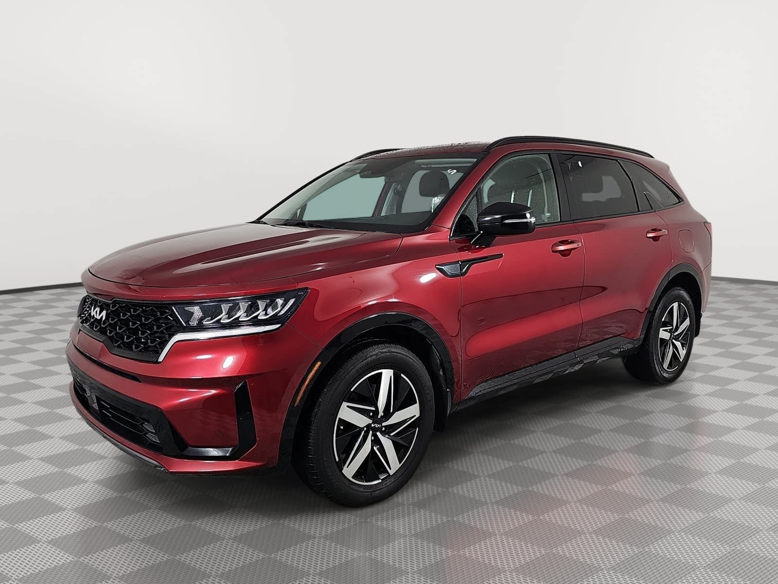 Used 2022 Red Kia EX image 4
