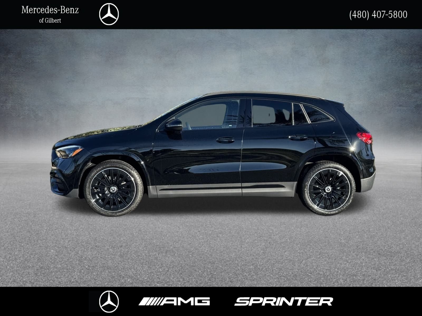 New 2026 Night Black Mercedes-Benz GLA 250 image 3
