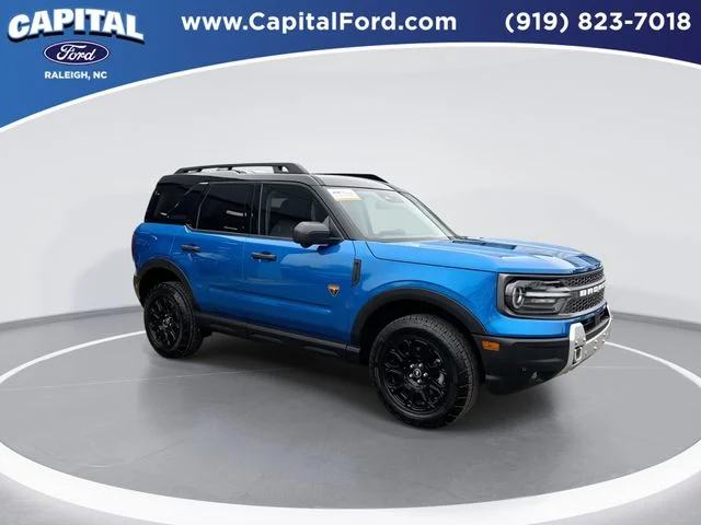 Used 2025 Blue Ford Badlands image 2
